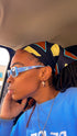 Tulivu African Print Bandana (Handcrafted in NYC đź—˝)